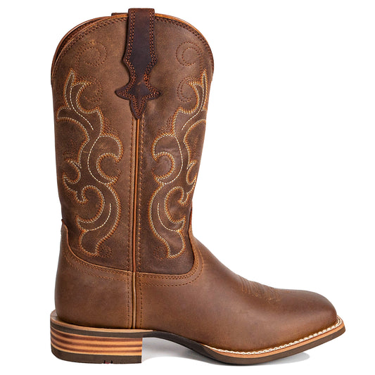Palitutu AUTUMN Women's Western Cowgirl Boots - Full Grain Leather, Square Toe PLT203606
