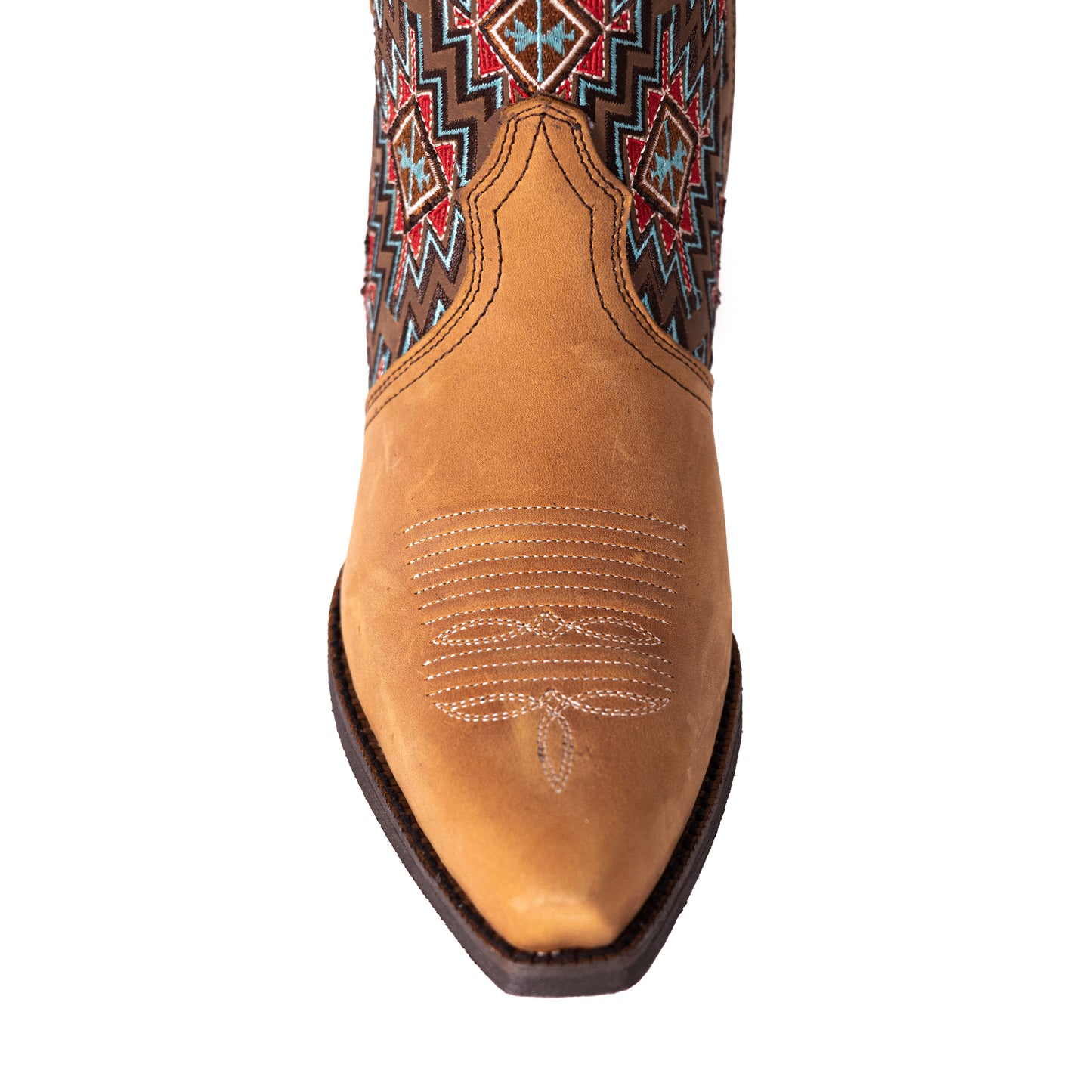 Montana West Women's Western Cowgirl Boots - Full Grain Leather, Snip Toe MWB6012