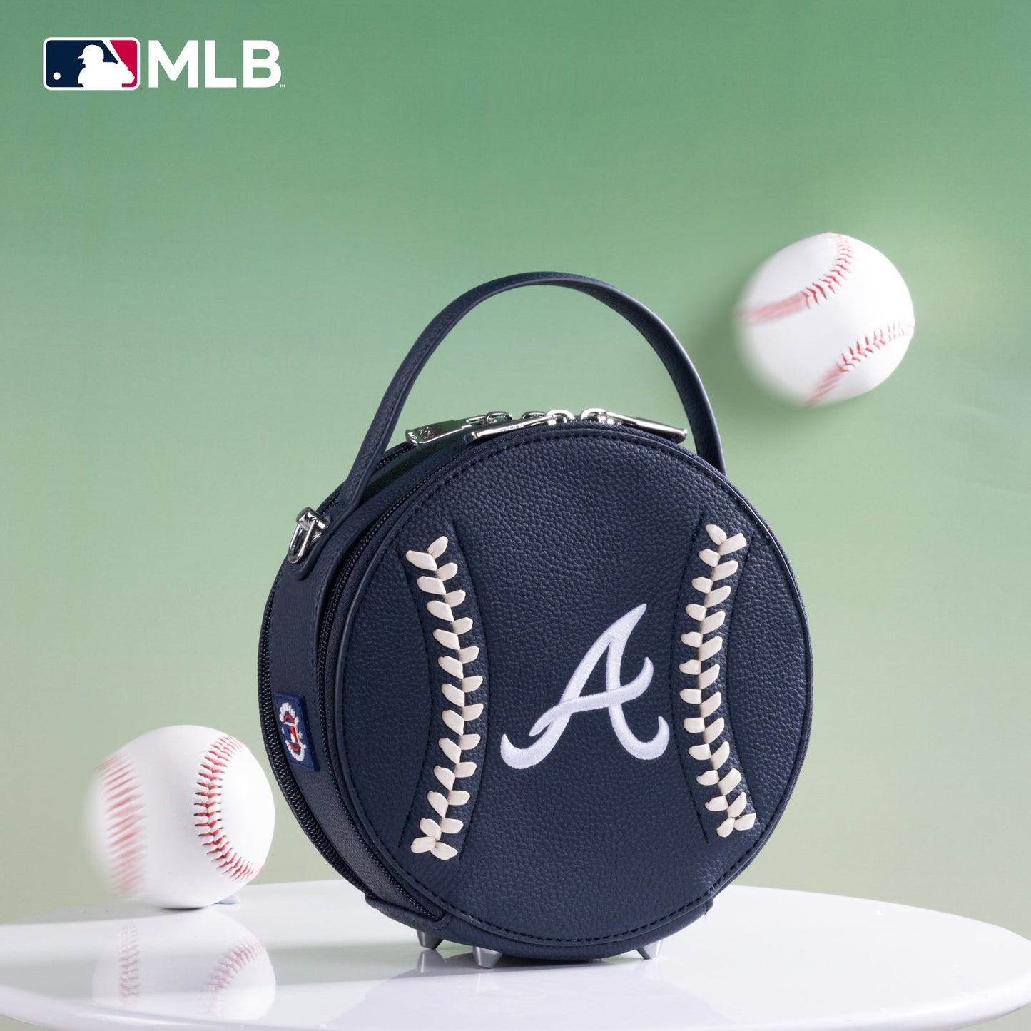 MLB-AB102 MLB Atlanta Braves Team Circle Bag/Crossbody