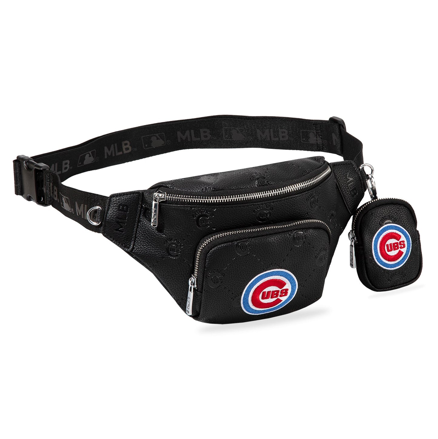 MLB-CU20-320 MLB Chicago Cubs Team Fanny Pack Belt Sling Bag