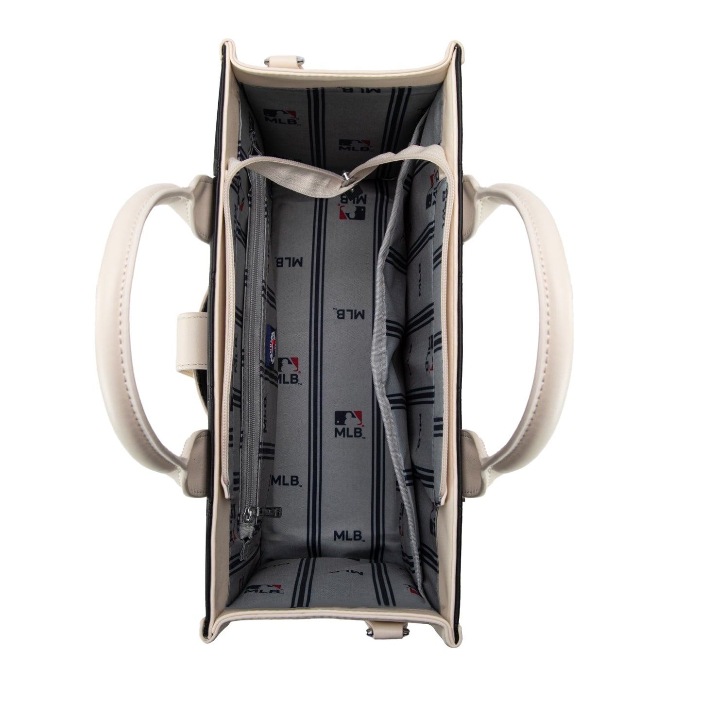 MLB-SX100-100 MLB Chicago White Sox Team Whipstitch Tote/Crossbody