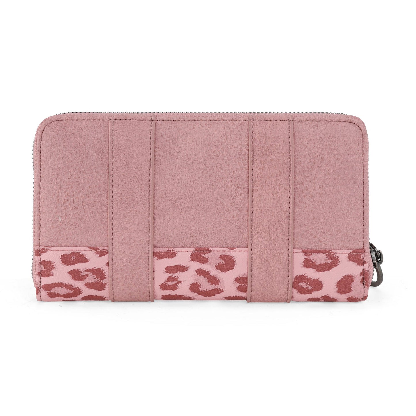 WG102-W006 Wrangler Leopard Print Wallet -Pink