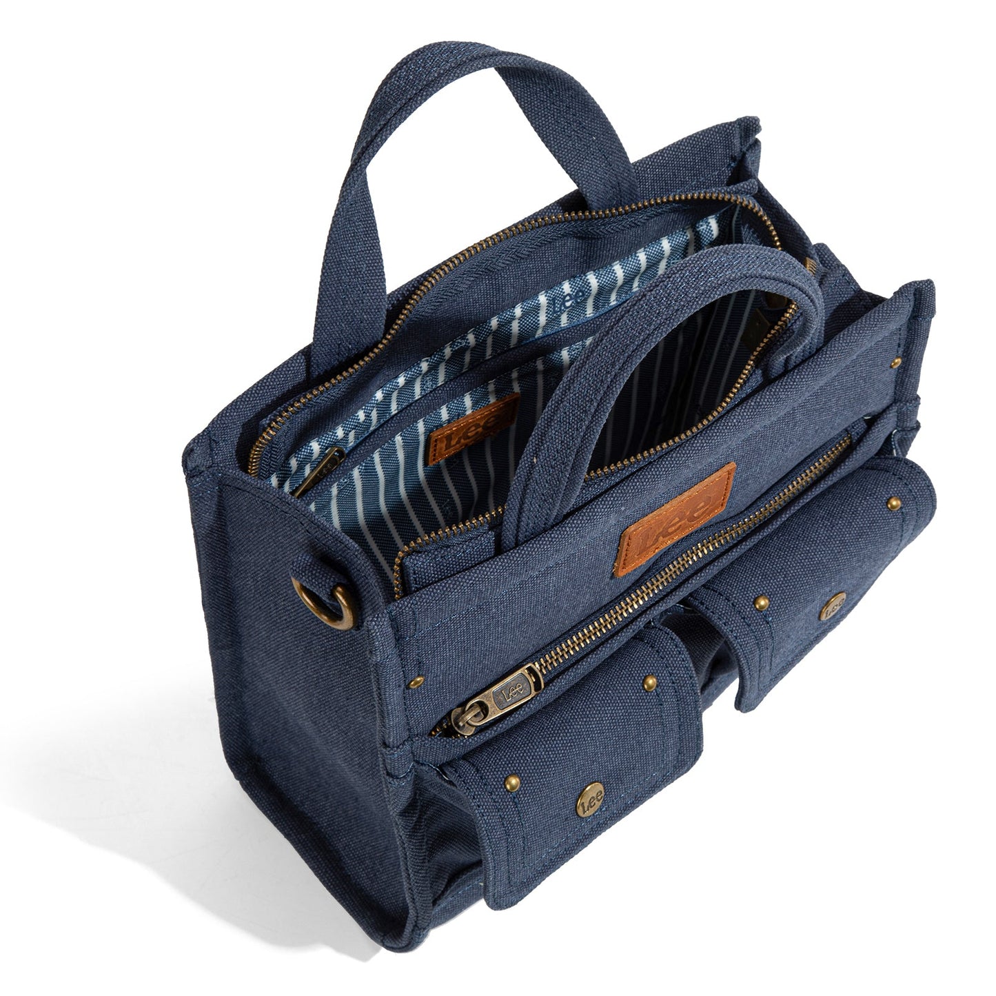 LEE53-001 LEE Waxed Canvas Tote/Crossbody