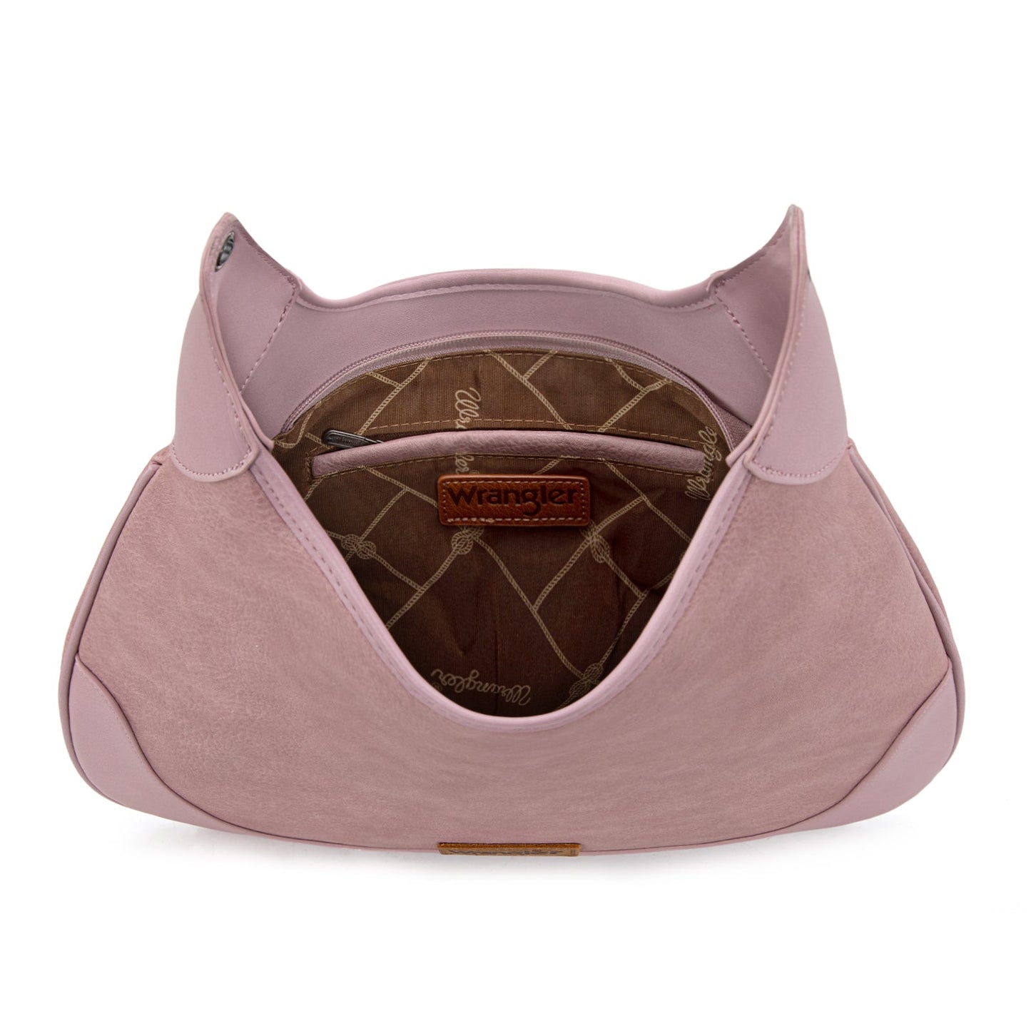 WG242-918DPK Wrangler Hobo Bag/Crossbody Bag -Dark Pink