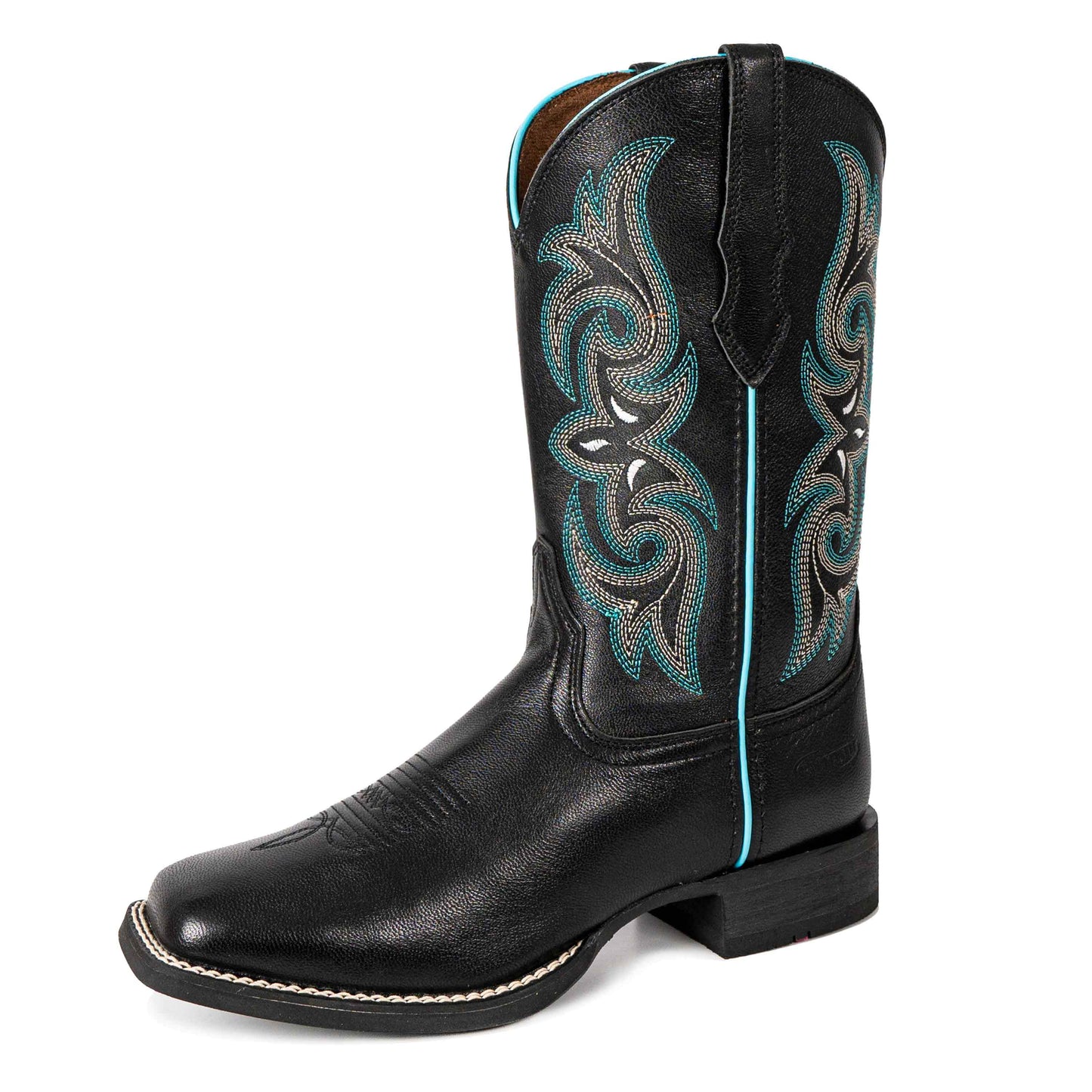 Palitutu PLT203604 Women's Western Cowgirl Boots - Full Grain Leather, Square Toe