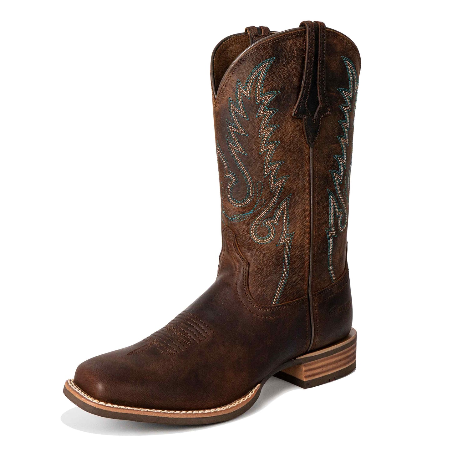 Palitutu PLT203603 Women's Western Cowgirl Boots - Full Grain Leather, Square Toe