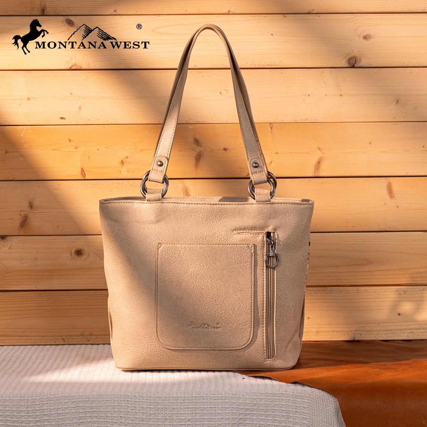 MW1330G-8317   Montana West Tooled/Embroidered Collection Concealed Carry Tote