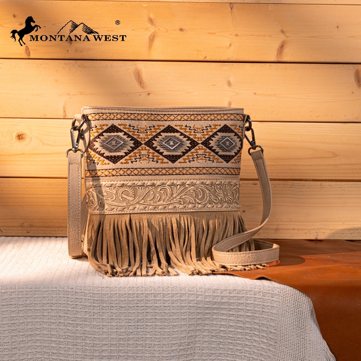 MW1330G-9360   Montana West Tooled/Embroidered Collection Concealed Carry Crossbody
