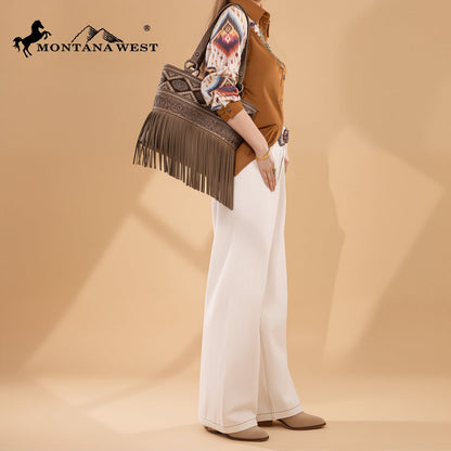 MW1330G-8317   Montana West Tooled/Embroidered Collection Concealed Carry Tote