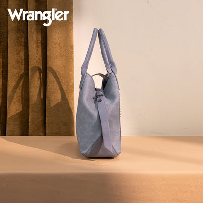 WG199-1824 Wrangler Carry-All Aztec Expandable Tote/Crossbody -Jean