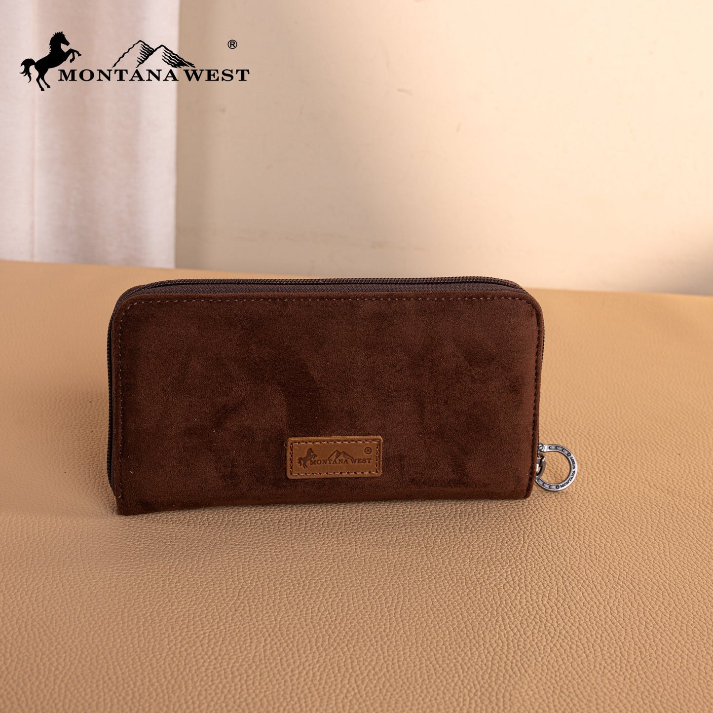 MW1341-W022   Montana West Boot Stitch Wallet