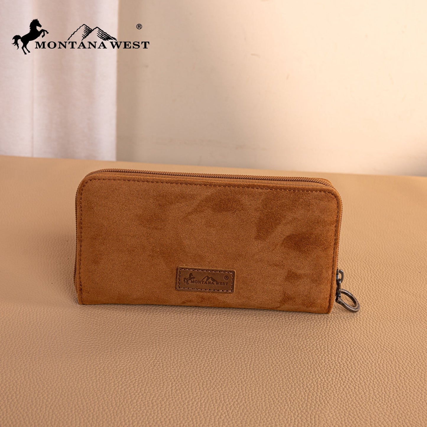 MW1341-W022   Montana West Boot Stitch Wallet