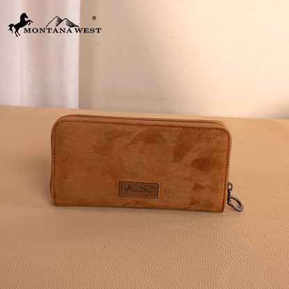 MW1341-W022   Montana West Boot Stitch Wallet