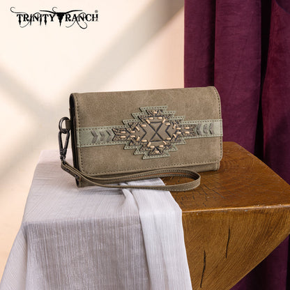 TR196-W018  Trinity Ranch Aztec Collection Wallet