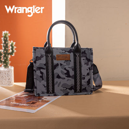 WG286-8120SBK Wrangler Camo  Tote/Crossbody