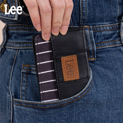 LEE56-005   Lee Striped Collection Small Wallet