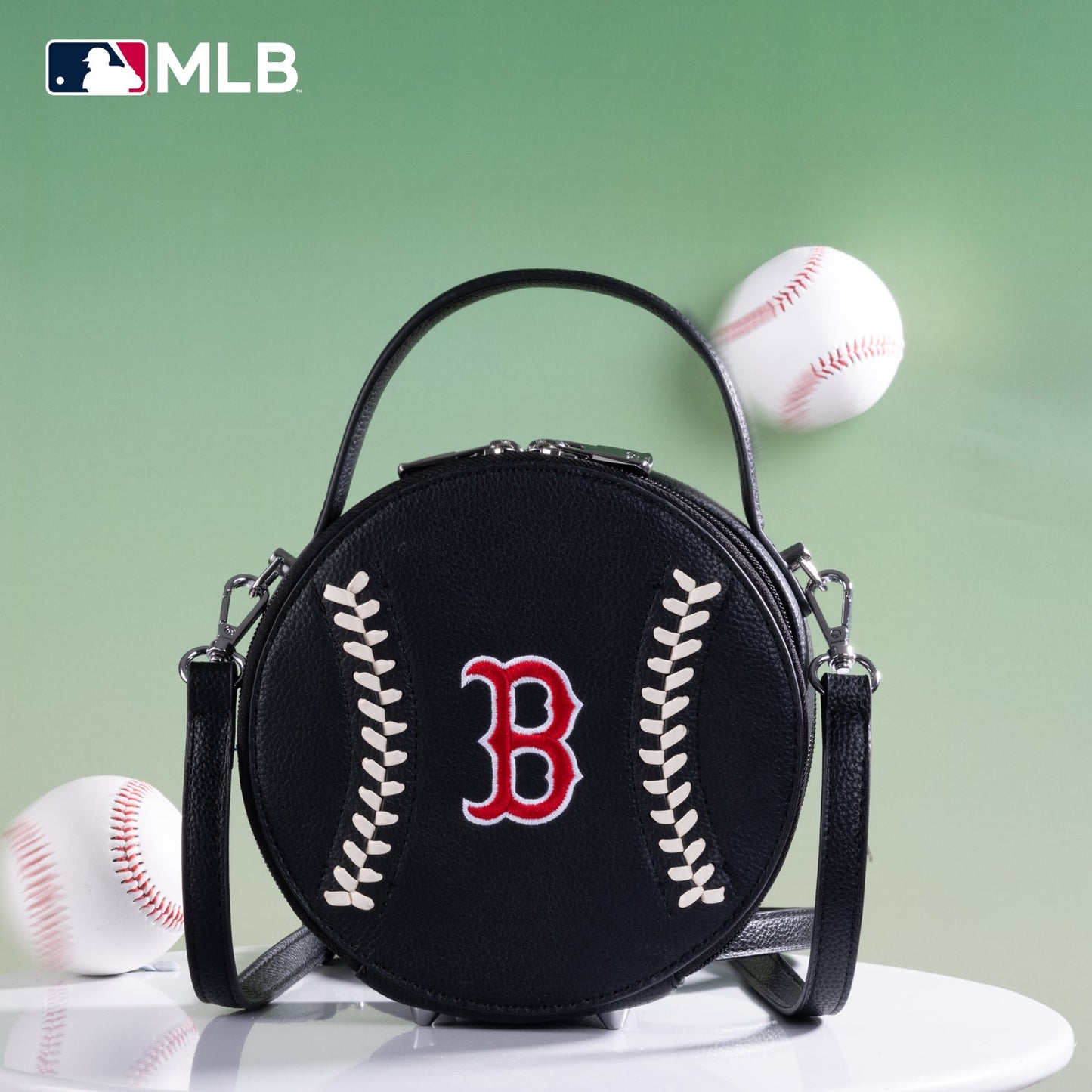 MLB-BR102  MLB Boston Red Sox Team Circle Bag/Crossbody