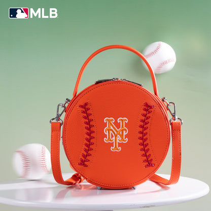 MLB-MT102 MLB New York Mets Team Circle Bag/Crossbody