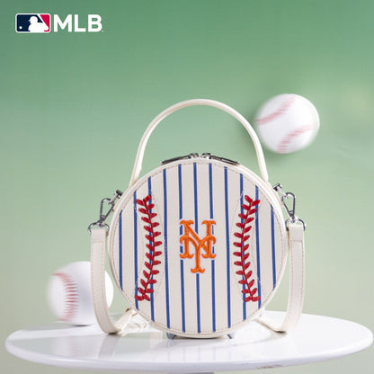 MLB-MT102 MLB New York Mets Team Circle Bag/Crossbody