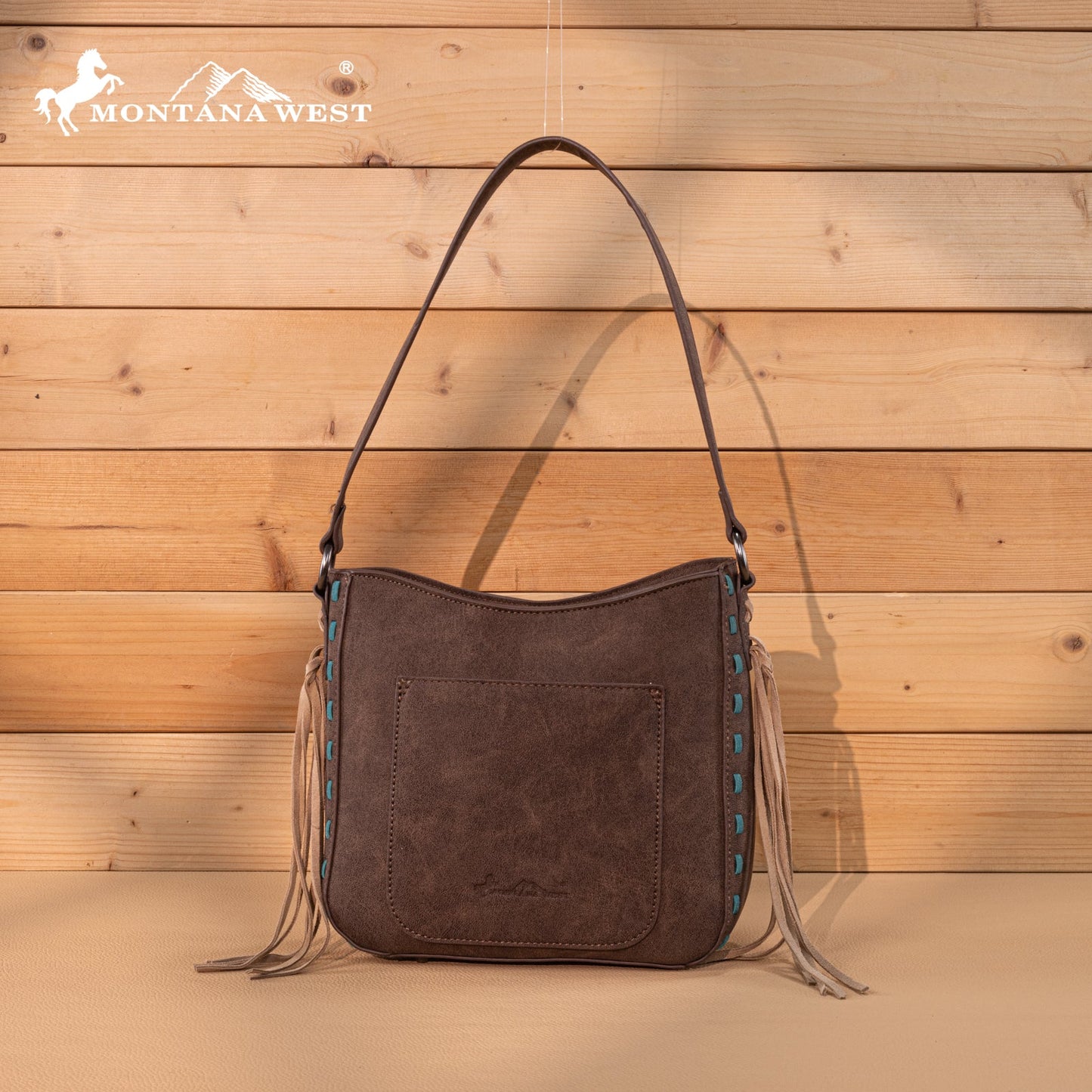 MW1348-918  Montana West Embroidered Hobo Bag