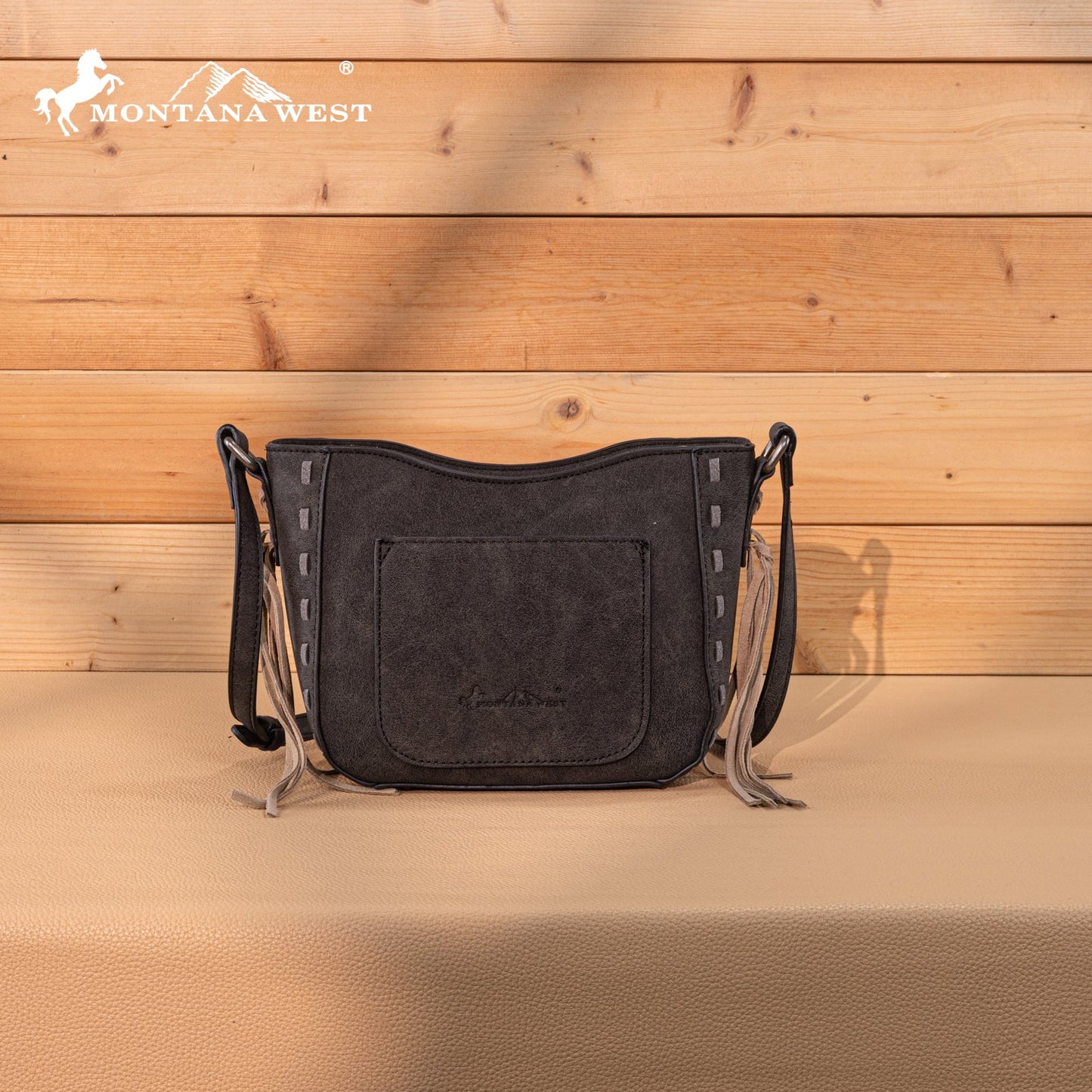 MW1348-8360  Montana West Embroidered Crossbody