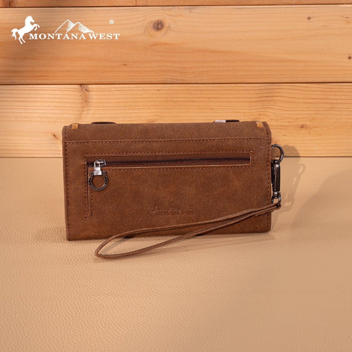 MW1348-W002 Montana West Embroidered Collection Wallet