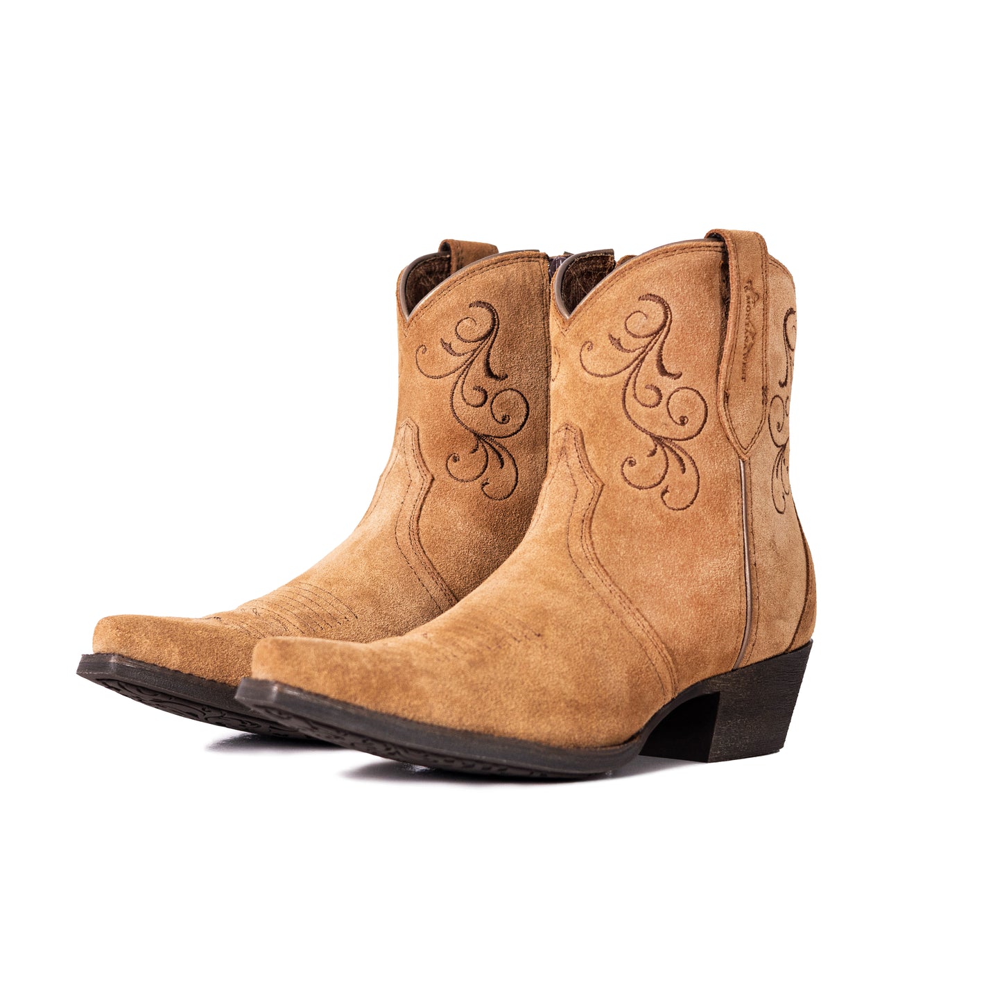 Montana West Women's Western Cowgirl Boots - Full Grain Leather, Snip Toe MWB6024
