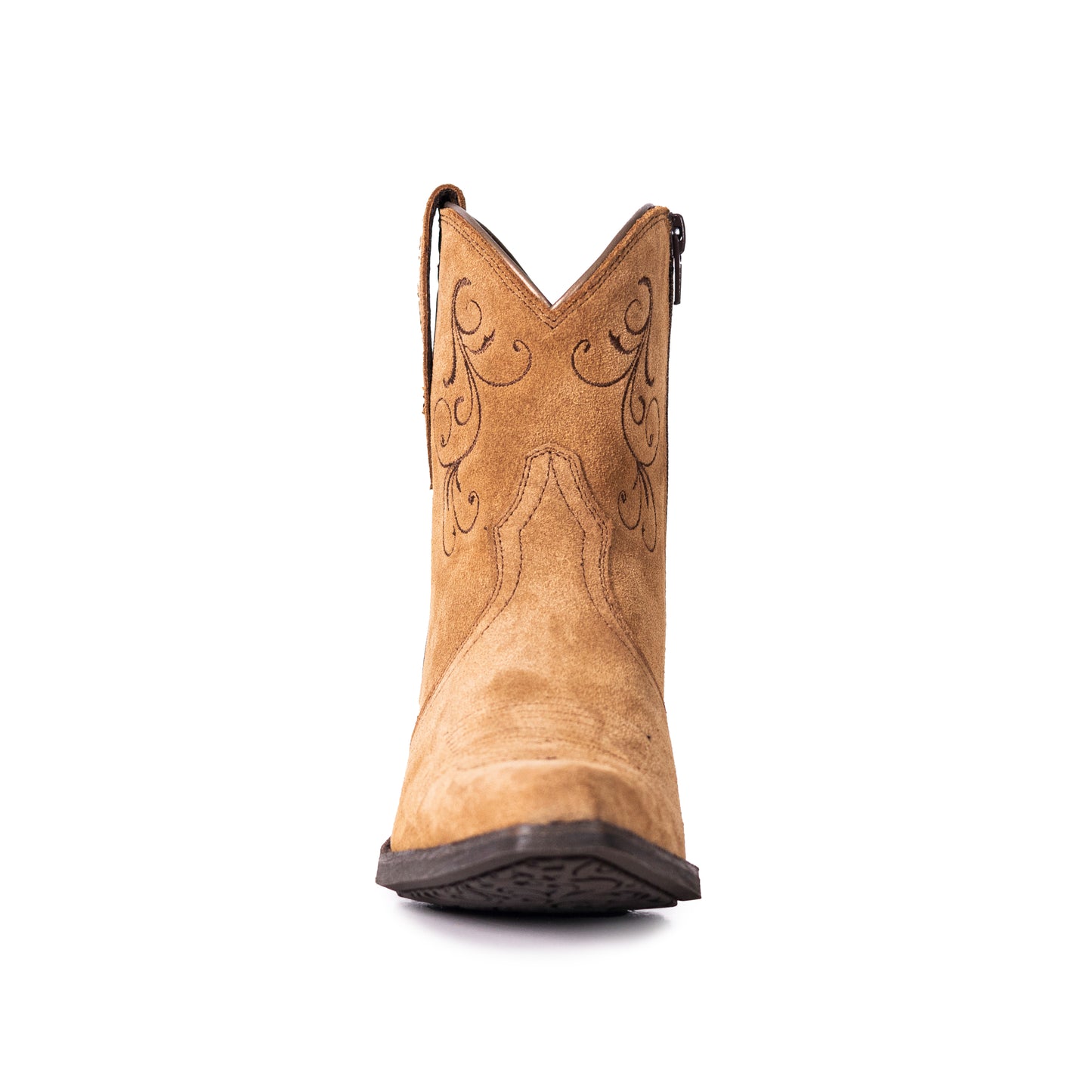 Montana West Women's Western Cowgirl Boots - Full Grain Leather, Snip Toe MWB6024