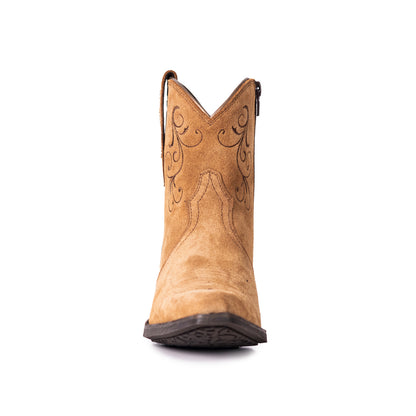 Montana West Women's Western Cowgirl Boots - Full Grain Leather, Snip Toe MWB6024