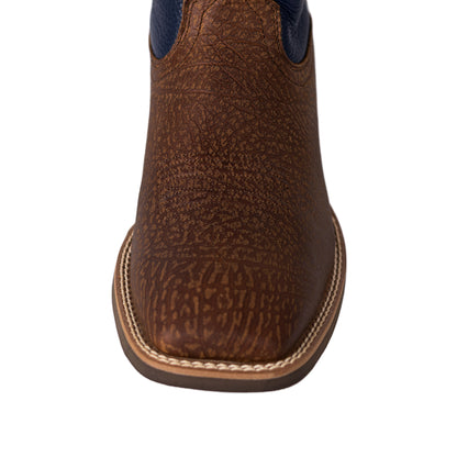 Palitutu PLT103616 Men's Western Cowboy Boots - Full Grain Leather, Square Toe