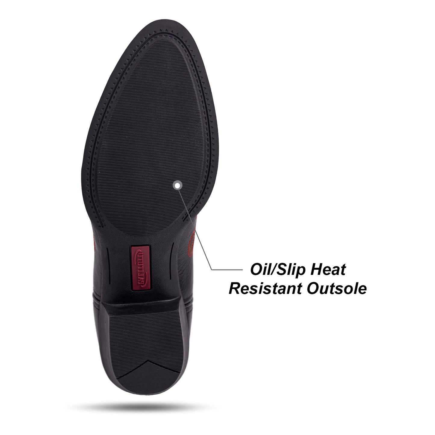 Palitutu PLT703606A Women's Western Cowgirl Boots - PU Leather, Round Toe