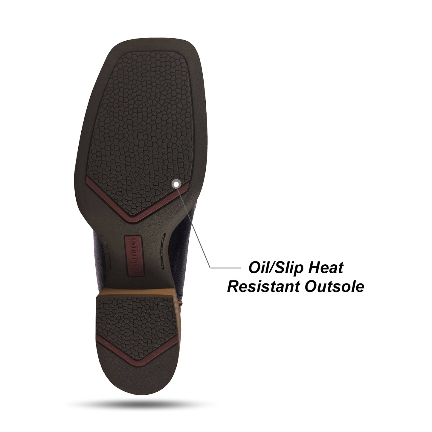 Palitutu PLT703604 Women's Western Cowgirl Boots - PU Leather, Square Toe