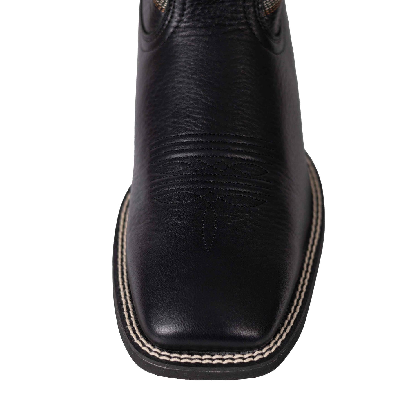 Palitutu PLT103613 Men's Western Cowboy Boots - Full Grain Leather, Square Toe