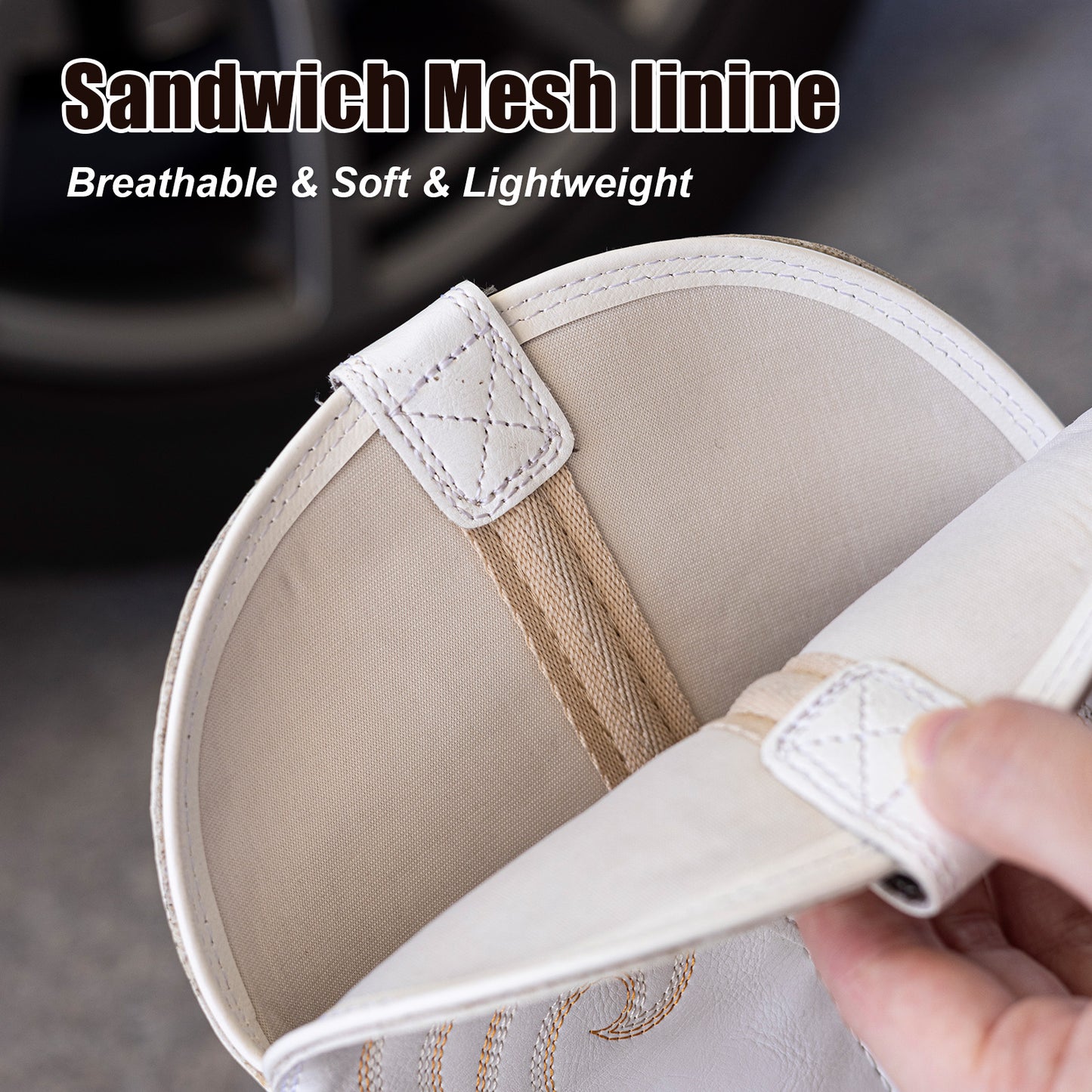 Palitutu PLT703601B Women's Western Cowgirl Boots - PU Leather, Round Toe