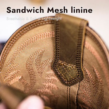 Palitutu PLT403605 Men's Work Boots - Full Grain Leather, Round Toe