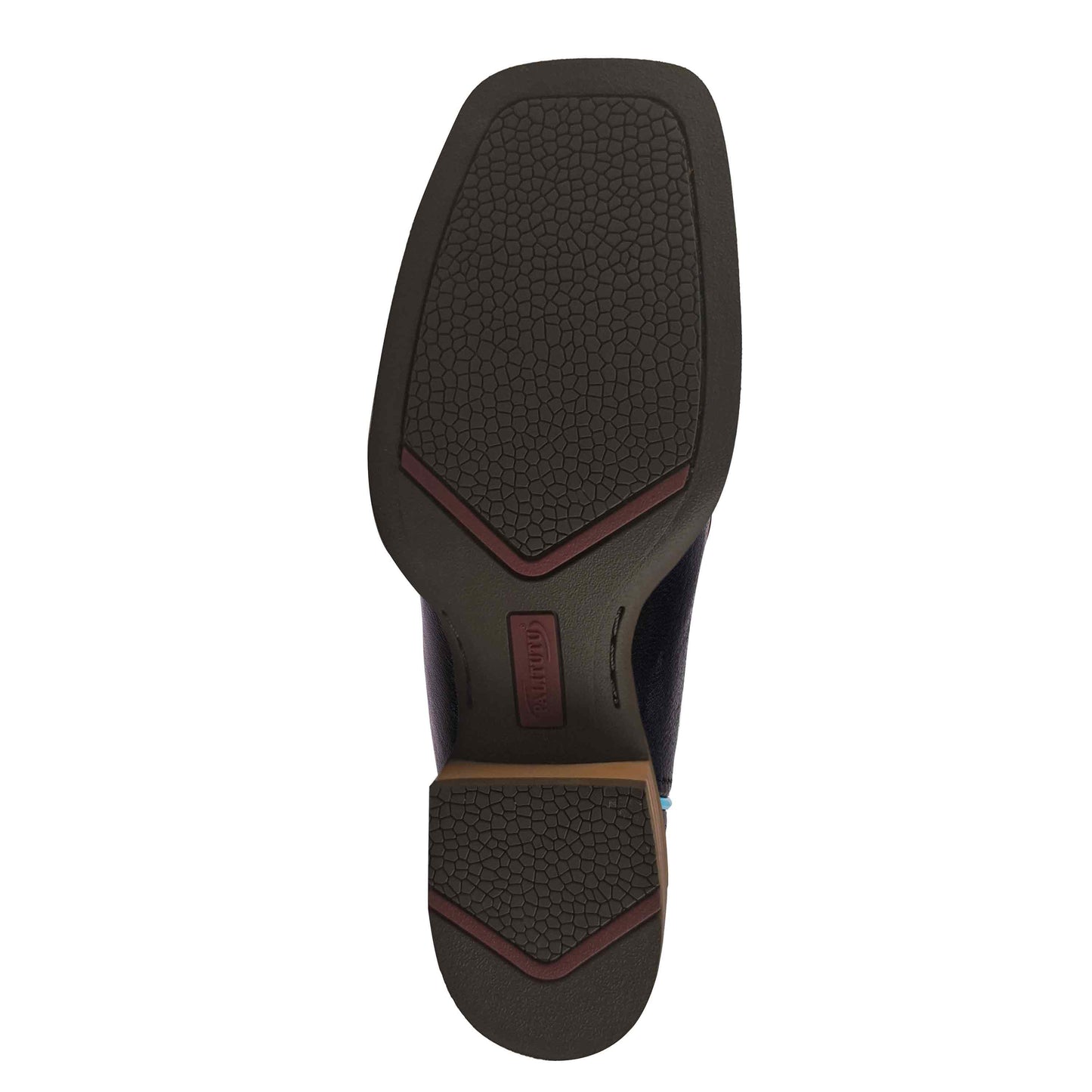 Palitutu PLT203604 Women's Western Cowgirl Boots - Full Grain Leather, Square Toe