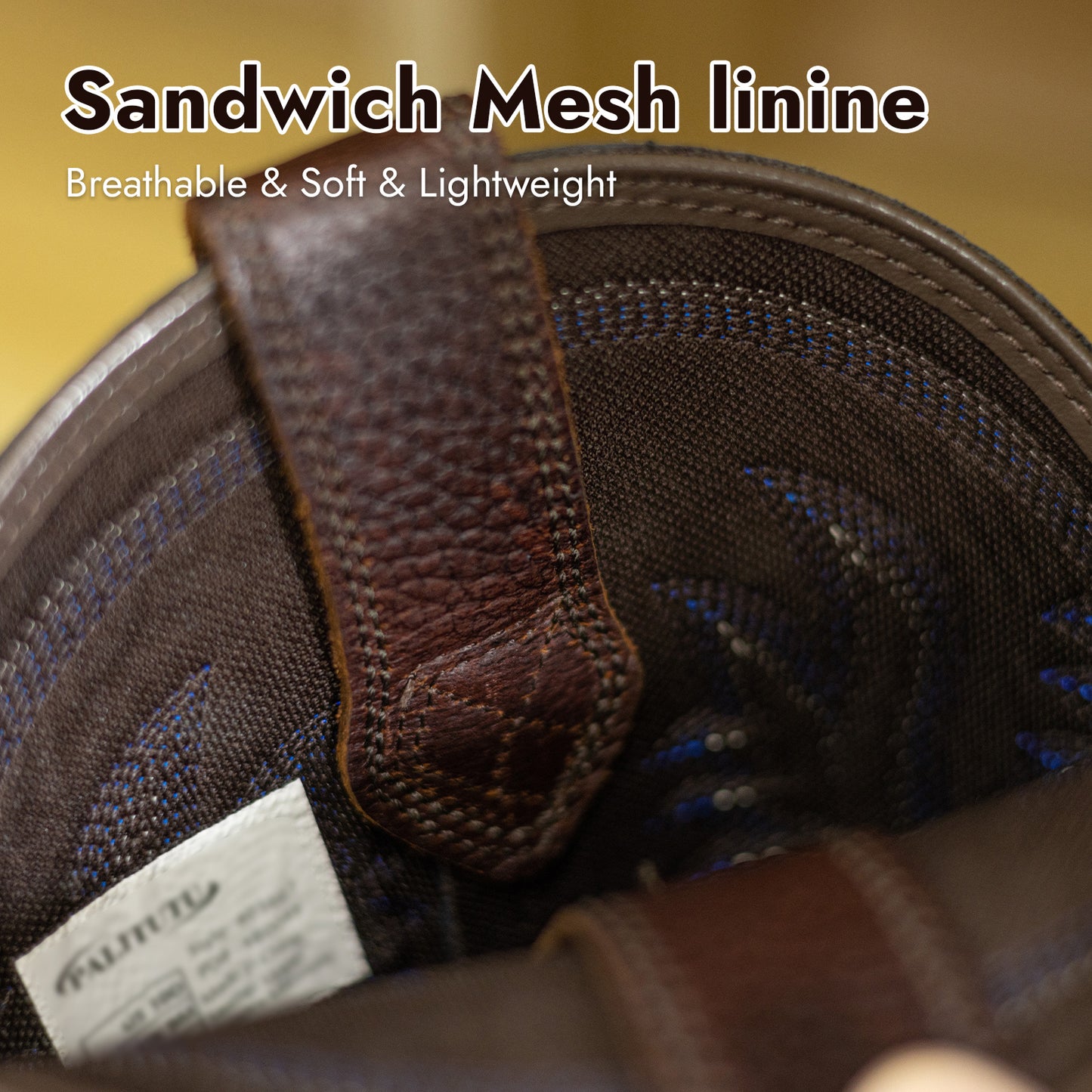 Palitutu PLT403607 Men's Work Boots - Full Grain Leather, Round Toe