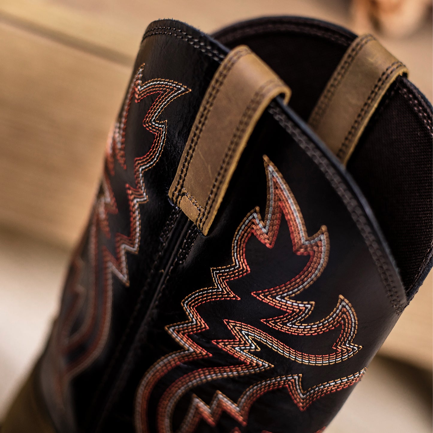 Palitutu PLT403603 Men's Work Boots - Full Grain Leather, Square Toe