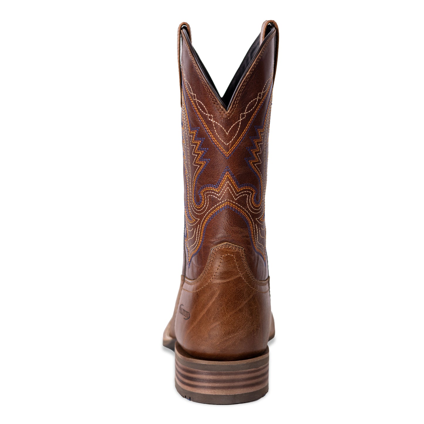 Palitutu PLT103602 Men's Western Cowboy Boots - Full Grain Leather, Square Toe