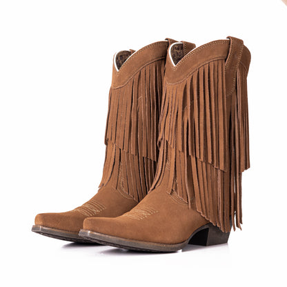 Montana West Women's Western Cowgirl Boots - Full Grain Leather, Snip Toe MWB6022