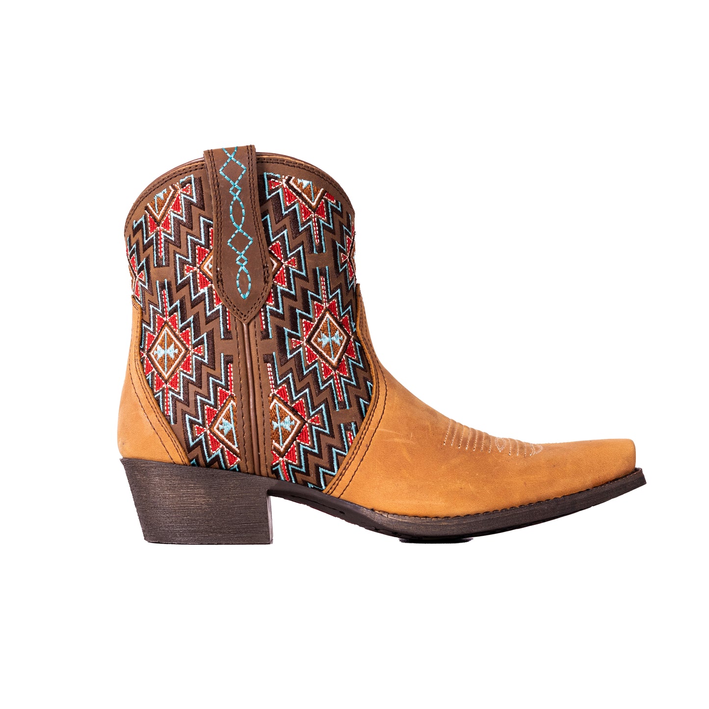 Montana West Women's Western Cowgirl Boots - Full Grain Leather, Snip Toe MWB6012