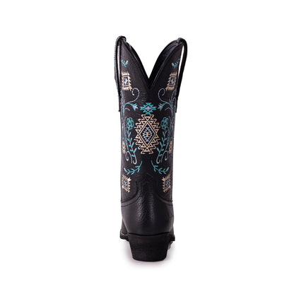 Montana West Women's Western Cowgirl Boots - Full Grain Leather, Snip Toe MWB6017