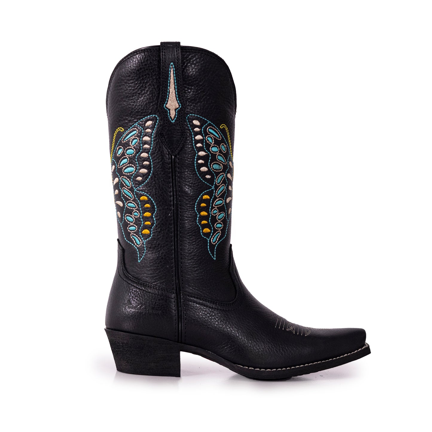 Montana West Women's Western Cowgirl Boots - Full Grain Leather, Snip Toe MWB6018
