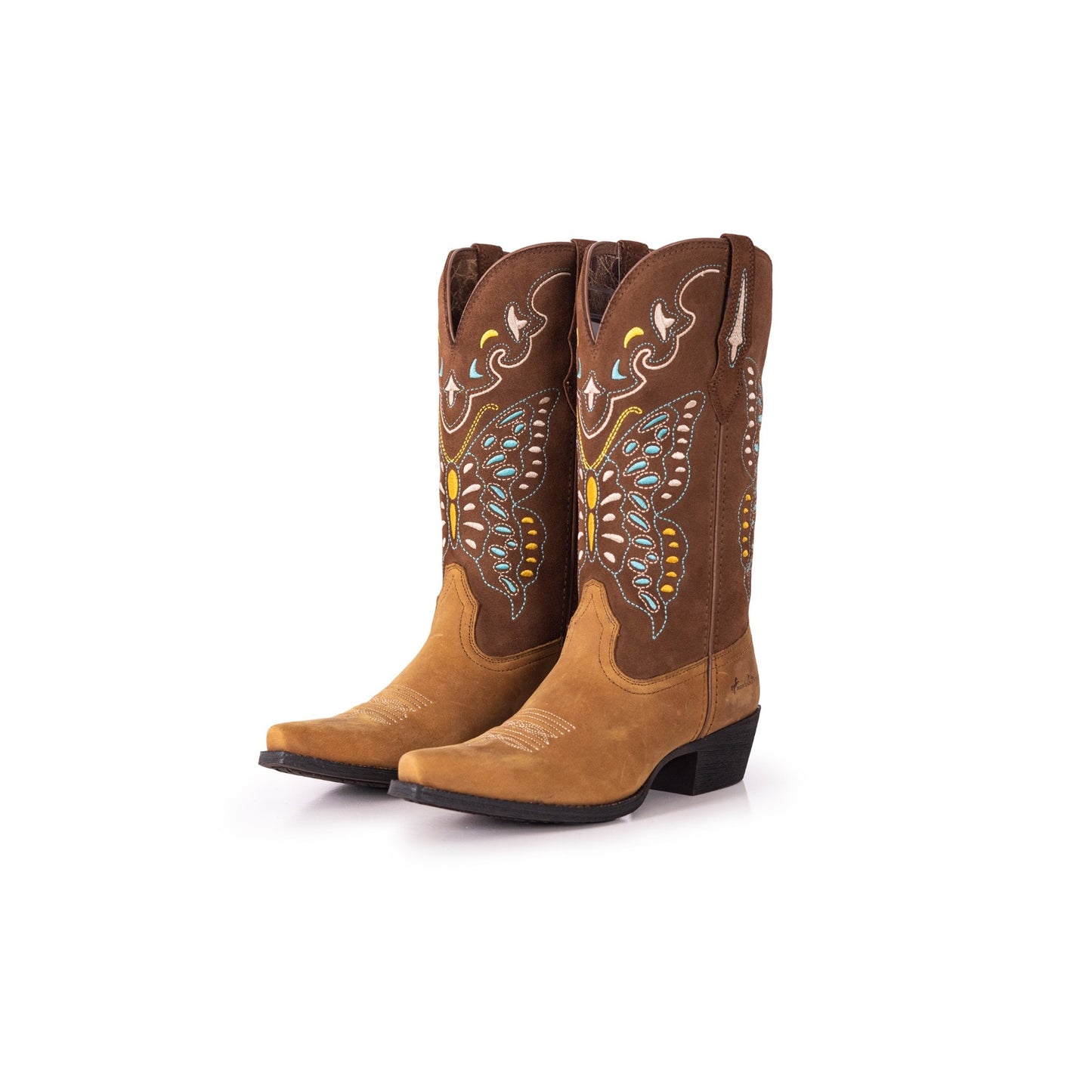 Montana West Women's Western Cowgirl Boots - Full Grain Leather, Snip Toe MWB6016