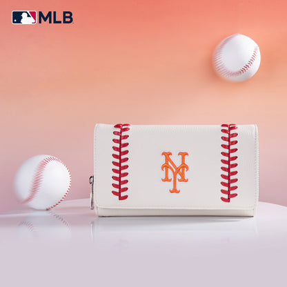 MLB-MT107  MLB New York Mets Team Wallet/Wristlet