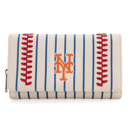 MLB-MT107  MLB New York Mets Team Wallet/Wristlet