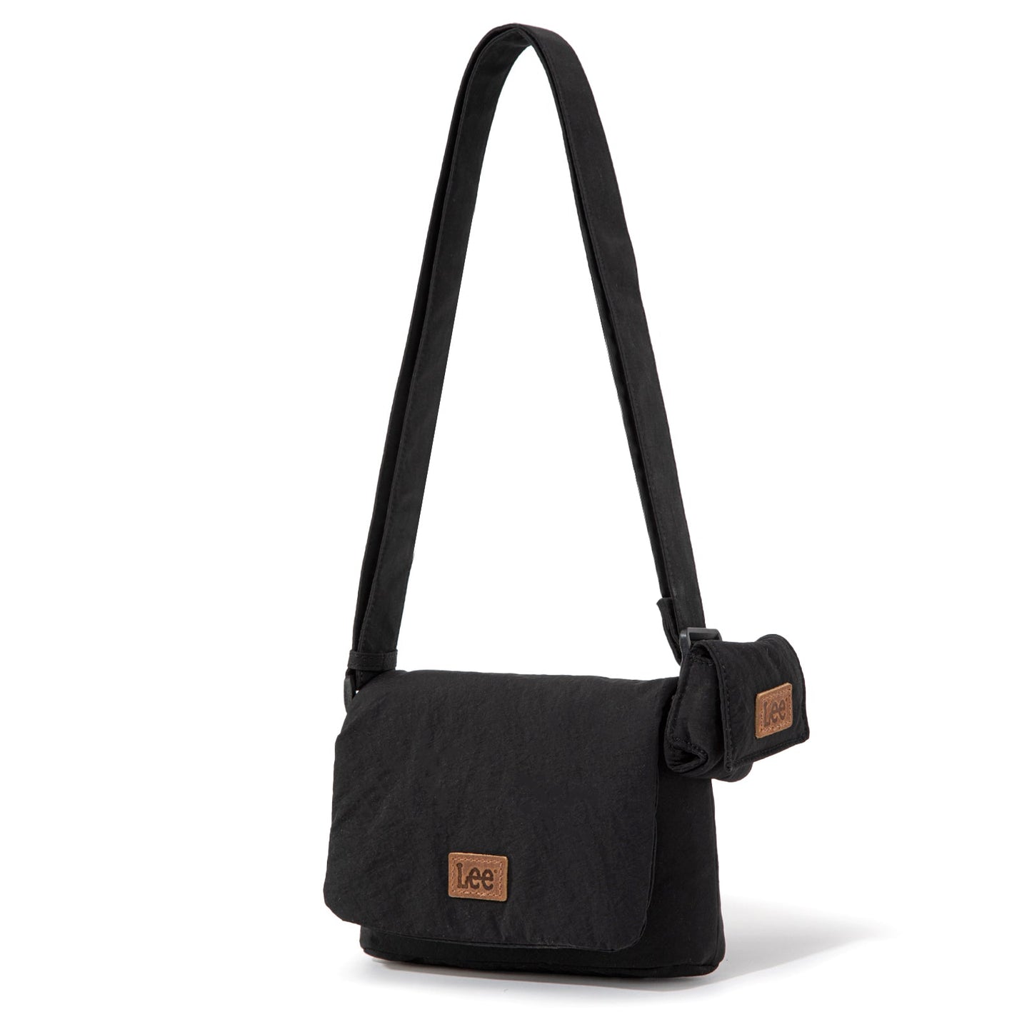 LEE48-001  LEE  Small Light Weight Shoulder/Crossbody Bag with Earphone Pouch