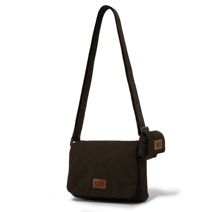 LEE48-001  LEE  Small Light Weight Shoulder/Crossbody Bag with Earphone Pouch