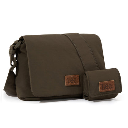 LEE48-001  LEE  Small Light Weight Shoulder/Crossbody Bag with Earphone Pouch