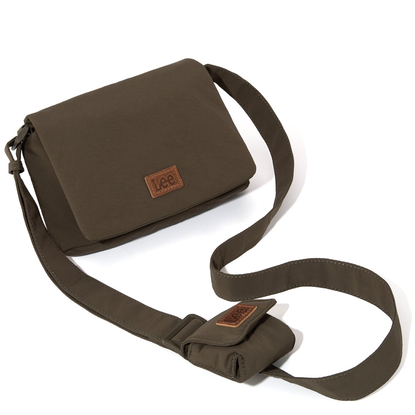 LEE48-001  LEE  Small Light Weight Shoulder/Crossbody Bag with Earphone Pouch